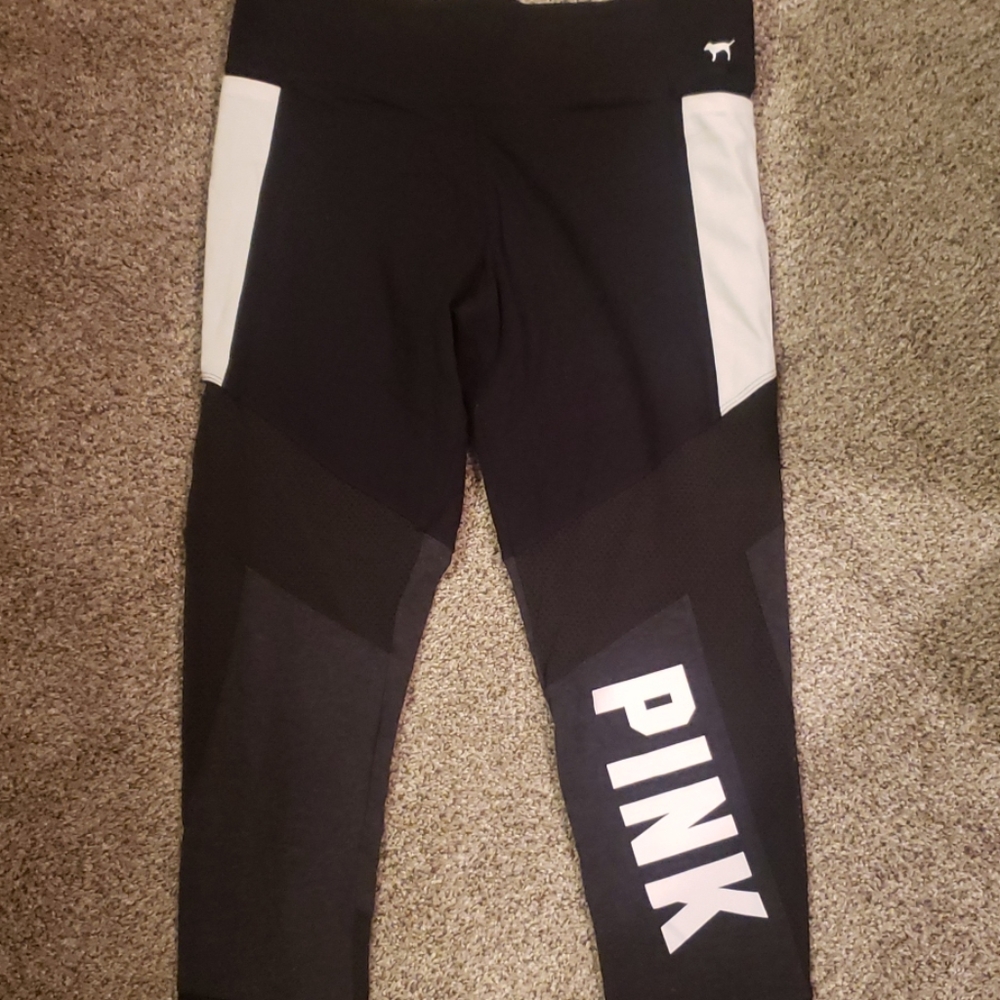 Pink yoga pants